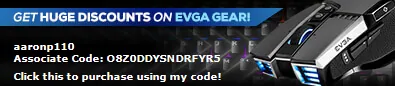 My EVGA Associates Peripherals Code